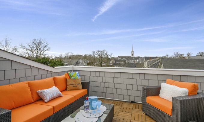 Harwich Port Condo | In town Location Walk to Beach Pet Friendly AC WiFi Beach Therapy