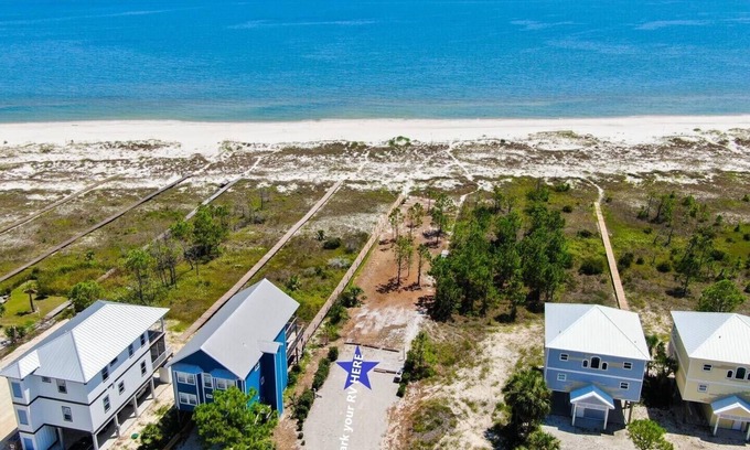 Cape San Blas House | Incommunicado Gulf Front Private RV Lot