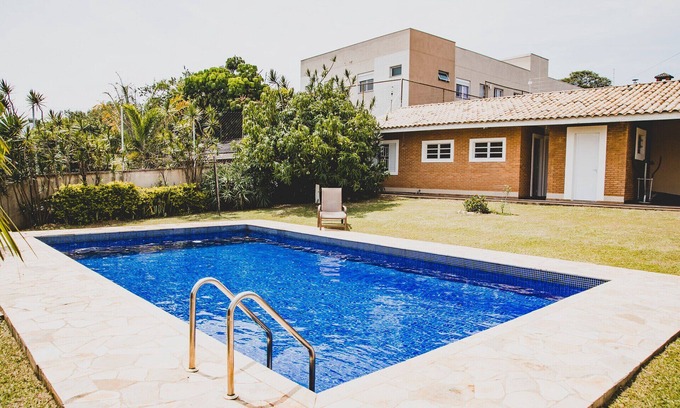 Vila Giglio House | Incrível casa com ampla área de lazer em Atibaia