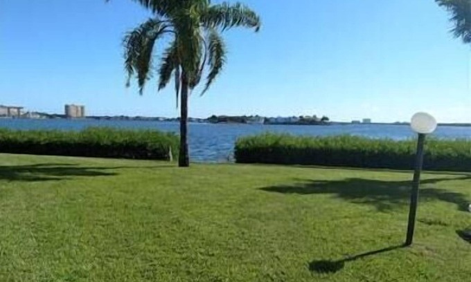 Palma del Mar Villa | Incredible ground floor villa with water views of Bay and waterside pool!