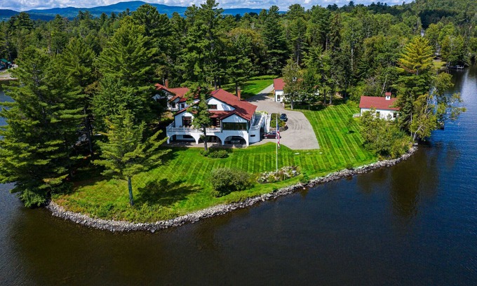 Oquossoc House | Indian Point - Breathtaking, private getaway on Rangeley Lake