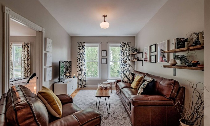 East End Apartment | Industrial Farmhouse Chic in Portland's Most Desirable Neighborhood