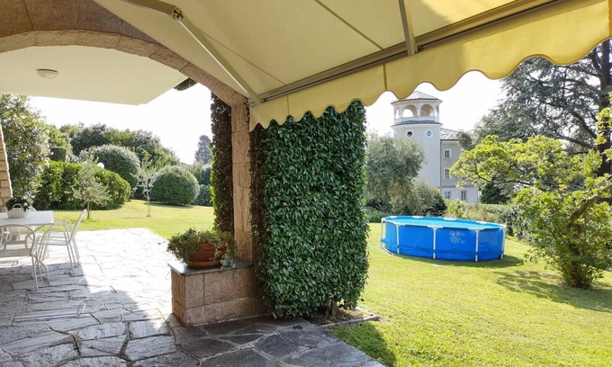 Suna Apartment | Ines apartment in villa with garden and small pool