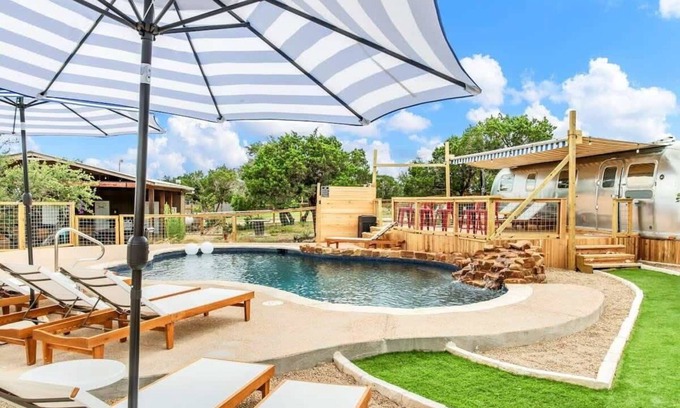Dripping Springs House | Infinity Ranch: Luxe Tiny Homes w/ Resort Pool