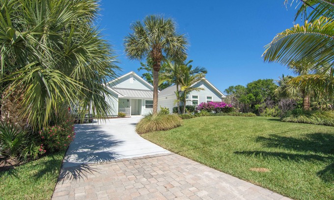 Interchange Square House | Intercoastal Oasis Heated Pool & Dock in peaceful Vero Beach!