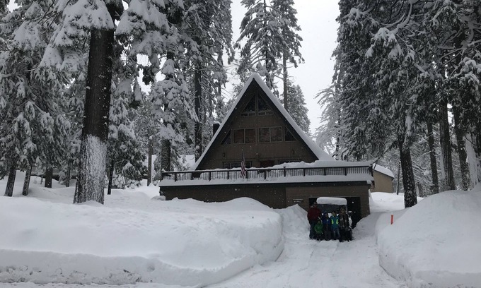 Sierra Cedars Cabin | Inviting 3-Level A-frame Cabin with Spacious Deck, Amenities, Great Location