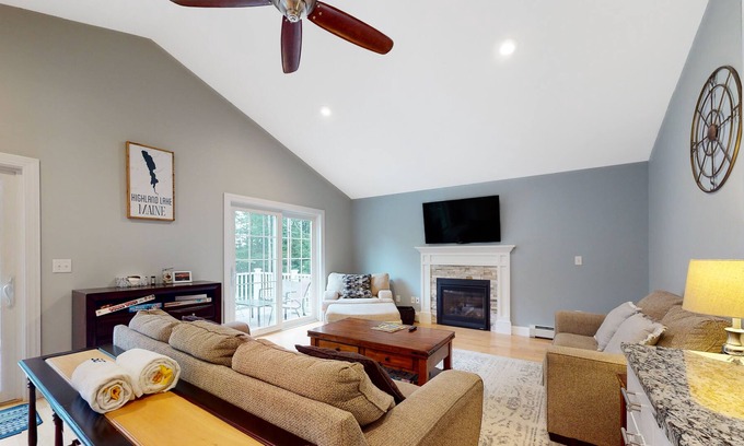 Windham House | Inviting lakefront home with firepit, dock, fast WiFi, & washer/dryer
