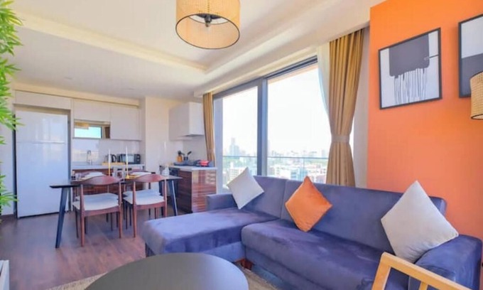 Basaksehir Apartment | Iradah Gayrimankul 1+1 super apt with balcony -D