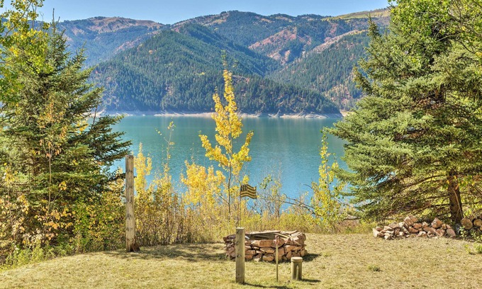 Irwin Cabin | Irwin A-Frame Cabin w/Deck & Mountain Views!