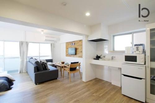 Hiroshima City Centre Apartment | IS bld 201 - Spacious Studio Apt for 4ppl Close to Peace Park