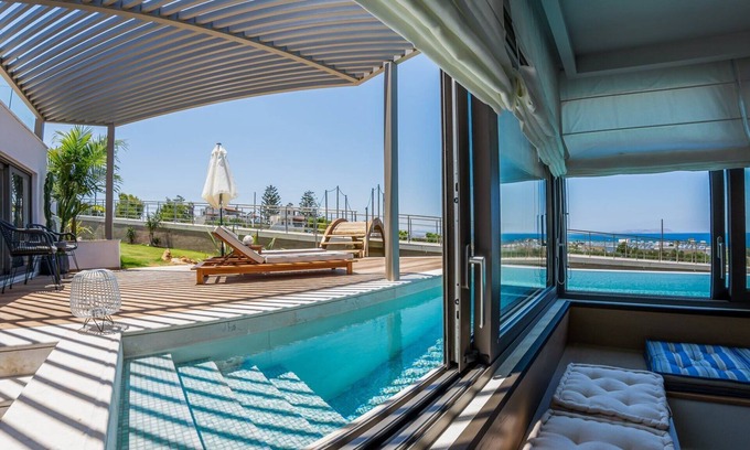 Anissaras House | ISholidays Divine - 1 Bedroom Sea View Villa with Private Pool