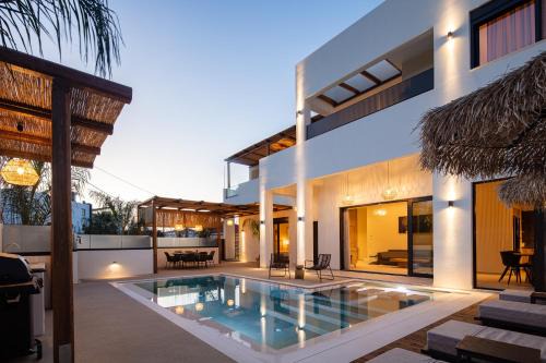 Adelianos Kampos Apartment | Isla Luxury Apartment - Private Pool - 100m from the beach