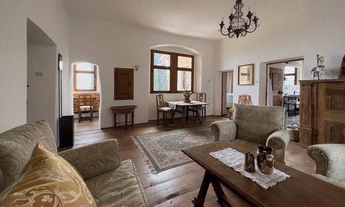 Berg/Monte Apartment | Room 'Zinnenberg Suite 5' with Mountain View, Shared Terrace and Wi-Fi