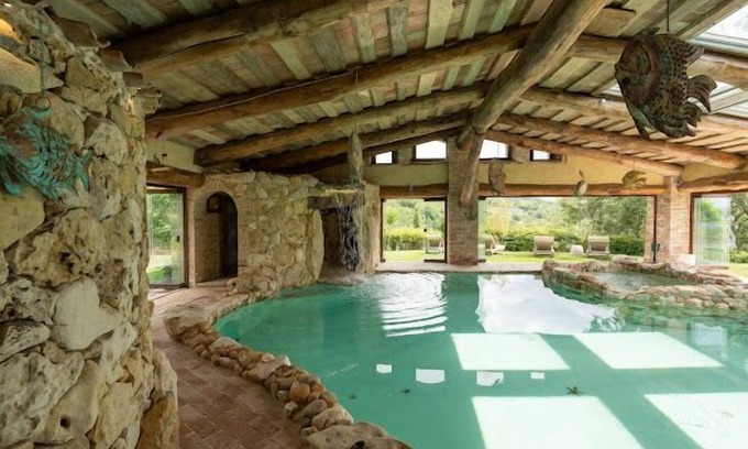 Guardea Villa | Colle dell'Asinello, luxury villa & pool heating 31 C°, & wellness h24-Umbria-