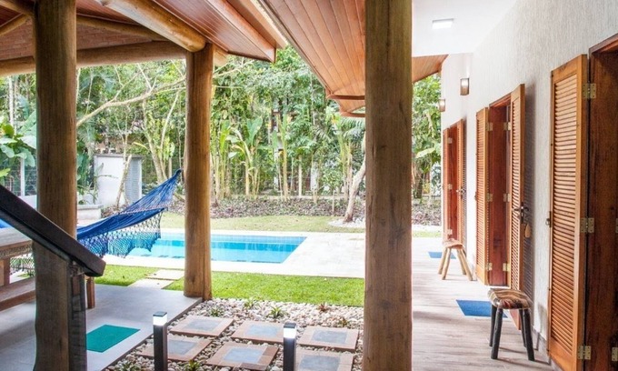 Itamambuca House | Itamambuca Beach, São Paulo, Brazil, 5 suites with air, swimming pool, gourmet area.