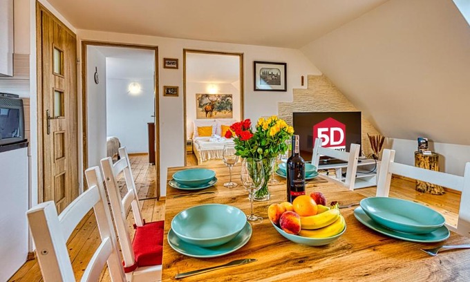Mirsk Apartment | Izerska Baza - basen, ebike, narty, sauna, jacuzzi, las blisko Świeradów Zdrój - 5D Apartamenty