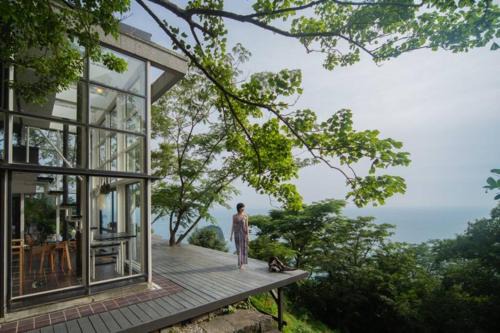 Ihama Villa | Izu Cliff House. Open Ocean Views. National Park.