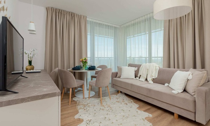 Mielno Apartment | Jantaris A26' | A/C | Sea View | Parking