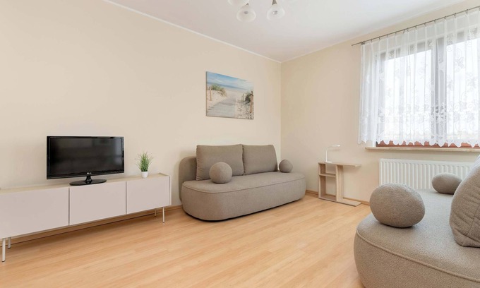 Przymorze Apartment | Jelitkowski Dwór 11C Gdańsk | Cozy Studio | Parking
