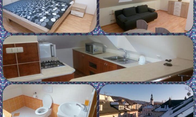 Jesenik Apartment | Jeseník náměstí podkroví