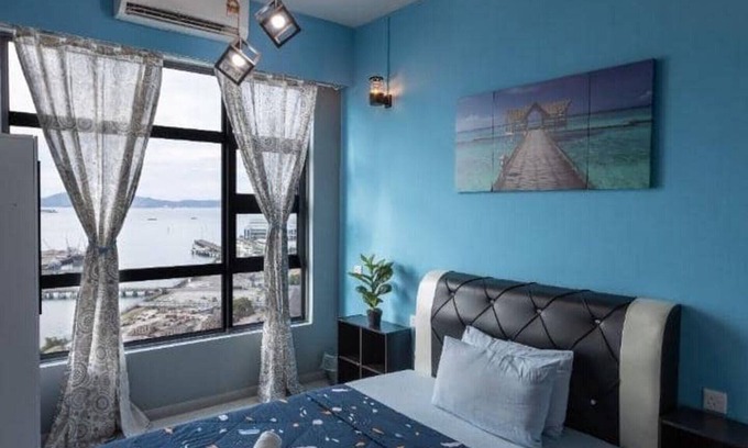 Downtown Kota Kinabalu Apartment | Jesselton Quay Seaview