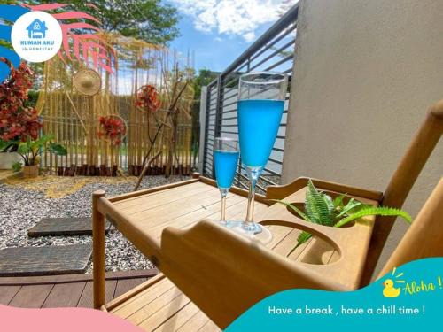 Gelang Patah Villa | Johor Bahru Villa-KTV Pool Bbq Netflix Soccer-AlohaGardenVilla by RumahAku JB Homestay