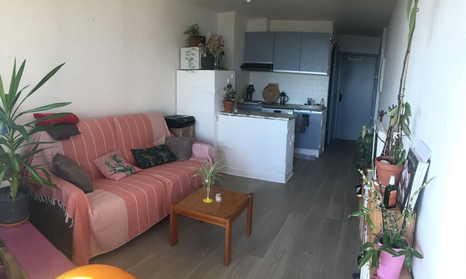 Le Penon Apartment | Joli Appartement en Bord de Plage Avec vue sur les Pyrénées à 5min de la Station