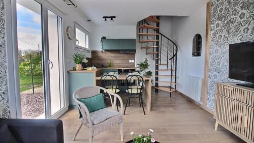 Saint-Josse Apartment | Joli appartement en duplex neuf à Saint-Josse