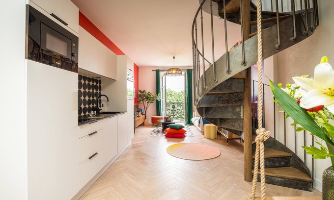 Sainte-Anne-d'Auray Apartment | Jolie Môme - Très bel appartement coloré pour 4
