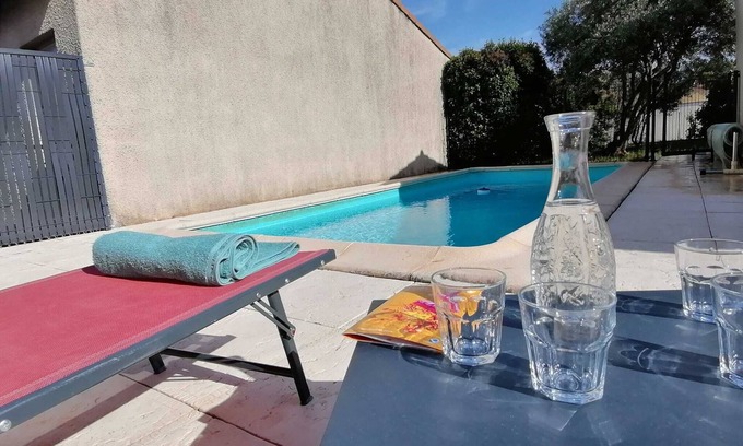 Pierrelatte House | Josephine's House with swimming pool