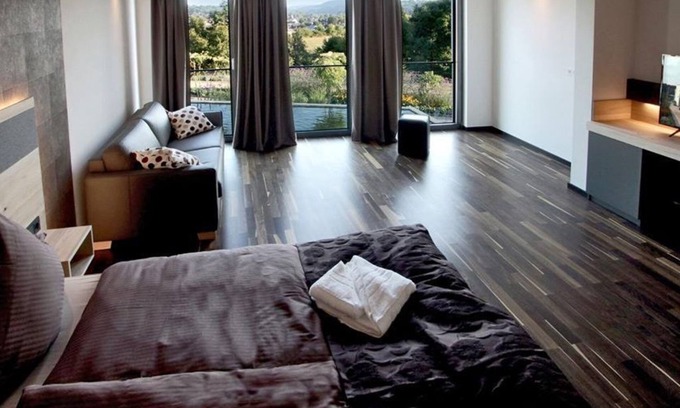 Geichlingen Apartment | Junior suite with balcony - Boutiquehotel Genusswerk Eifel