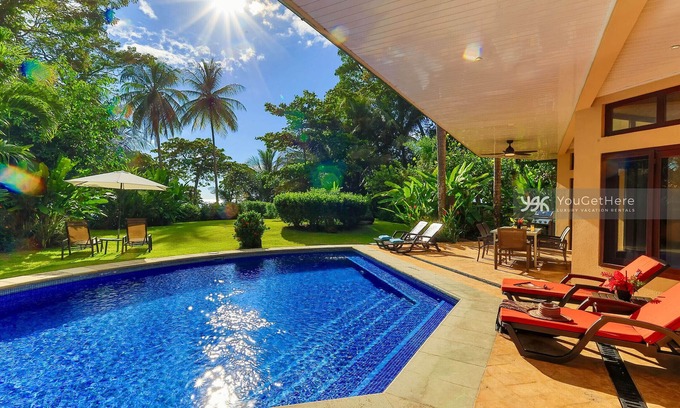 Dominical House | Just Steps from a Gorgeous Beach, 3 Bdrm, 3 Baths, Lovely Pool, Fast Wifi