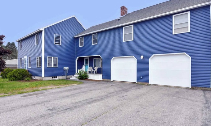 Biddeford House | Just steps from the beach, large families and groups love this Hills Beach home.
