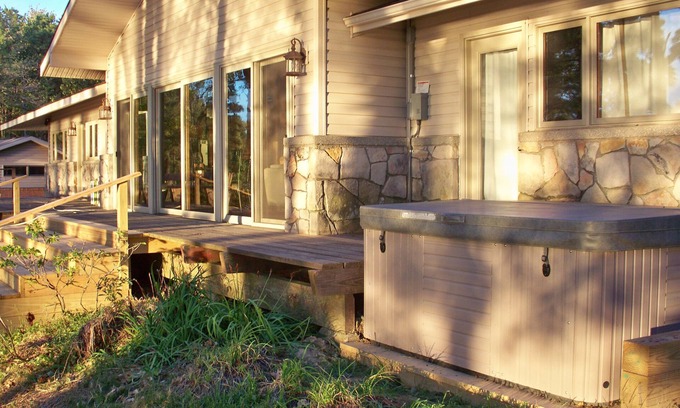 Swanton House | Just Steps to Private Dock, Hot Tub on Spacious Home/Land at Quiet End of Lake