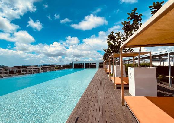 Kampung Sembulan Baru Apartment | JY Vacation Home New & Modern Suite Infinity pool-Sutera Avenue