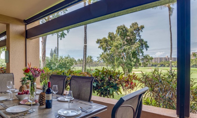 Kaanapali Condo | Kaanapali Royal B-102 - Remodeled - Golf Course Living - Free Fun
