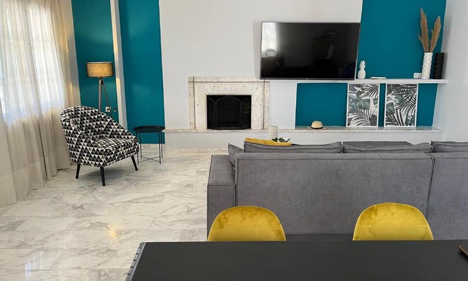 Nees Pagases Apartment | Kalloni Luxury Apartment