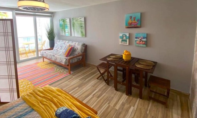 Condado Apartment | Kasa Balcony View