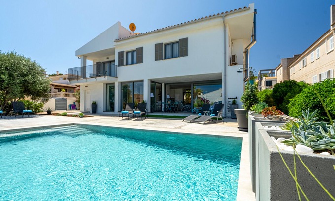 Son Serra de Marina Ski Chalet | Kasalmar, Beach House 5StarsHome Mallorca, private swimming pool,air,wifi,beach.