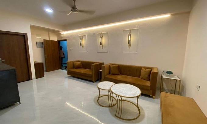 Mahmoorganj Apartment | Kashi Abode Centrally located Modern 3bhk Apartment at Varanasi by Roamhome