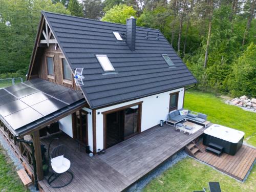 gmina Stezyca House | Kaszubska Nirvana - całoroczny dom na wyłączność z jacuzzi