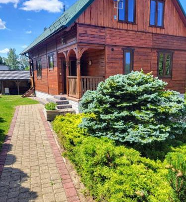 Lipusz Villa | Kaszubskie Zacisze 2 dom nad jeziorem, sauna, balia ogrodowa