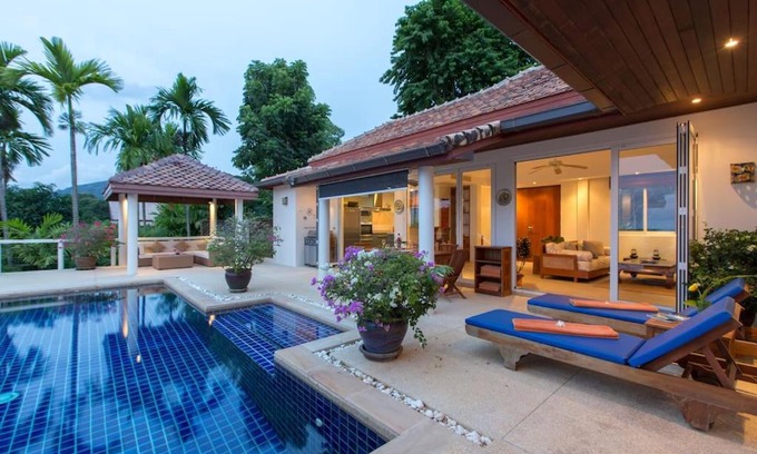 Kata Villa | Katamanda villa Moon 3 Bed seaview near Kata Beach