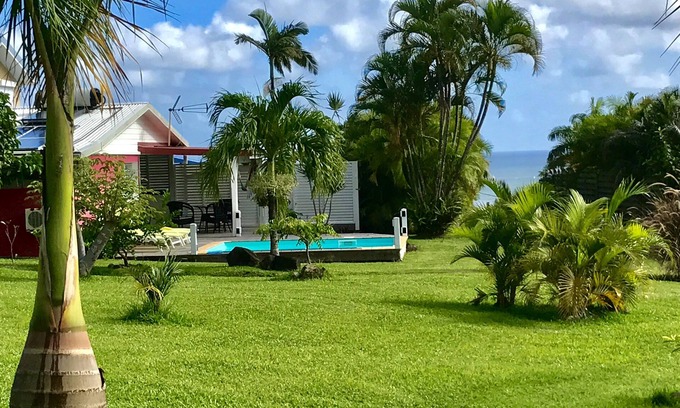Le Marin House | KAYTILOU, detached villa with private pool in a large wooded park