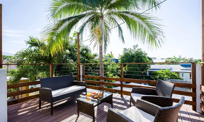 Etang Sale Les Bains Apartment | Kaz Combava - Appartement 3* à l'Etang-Salé