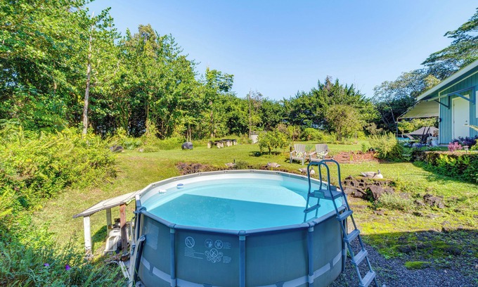 Keaau Apartment | Keaau Apartment on Beautiful Acre w/Pool & Deck!