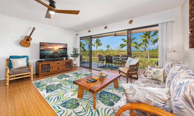 Keauhou Condo | Keauhou Punahele#E-202 1st Floor, Spacious Lanai, Personal BBQ, VERY Quiet
