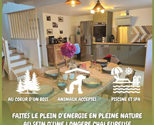 Ploerdut House | Ker Adèle, longère cosy au cœur d'un bois