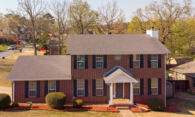 Maumelle House | King Bed Near Lake Willastein Park