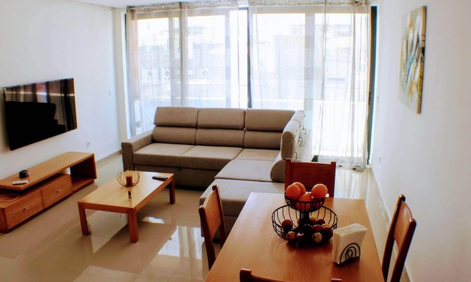 Praia Apartment | Kingfisher Plateau. 2A Apt on Rua Pedonal. Praia Central Near cafes & shops